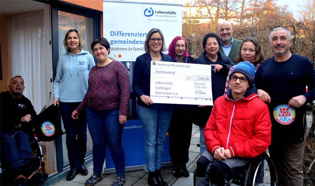 Beim dritten Enztallauf wurden 2000 Euro erlöst. Foto: Stahlfeld