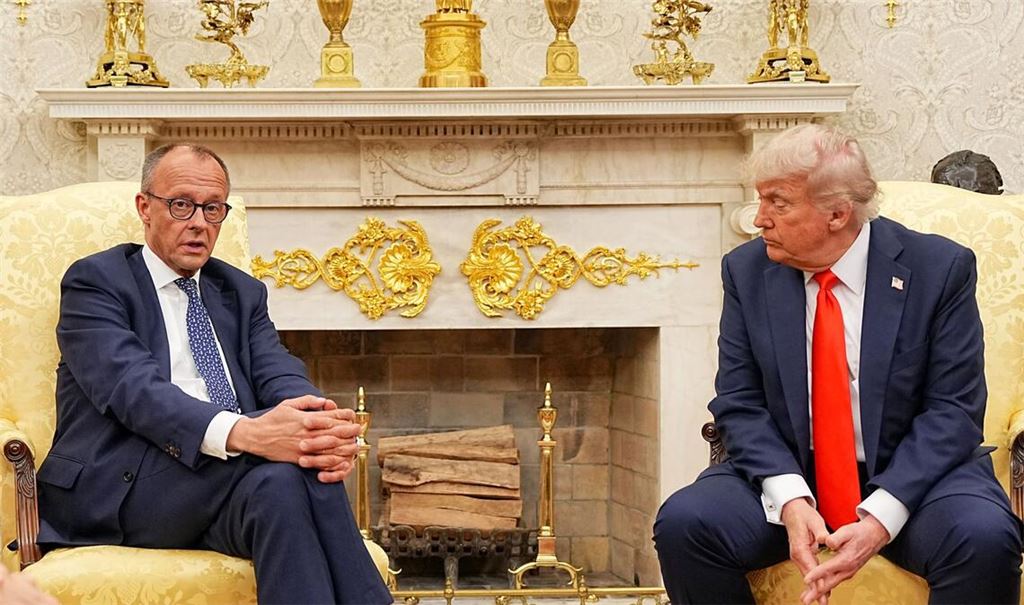Beim letzten Aufeinandertreffen im Oval Office haben sich Trump und Merz ziemlich gut verstanden.