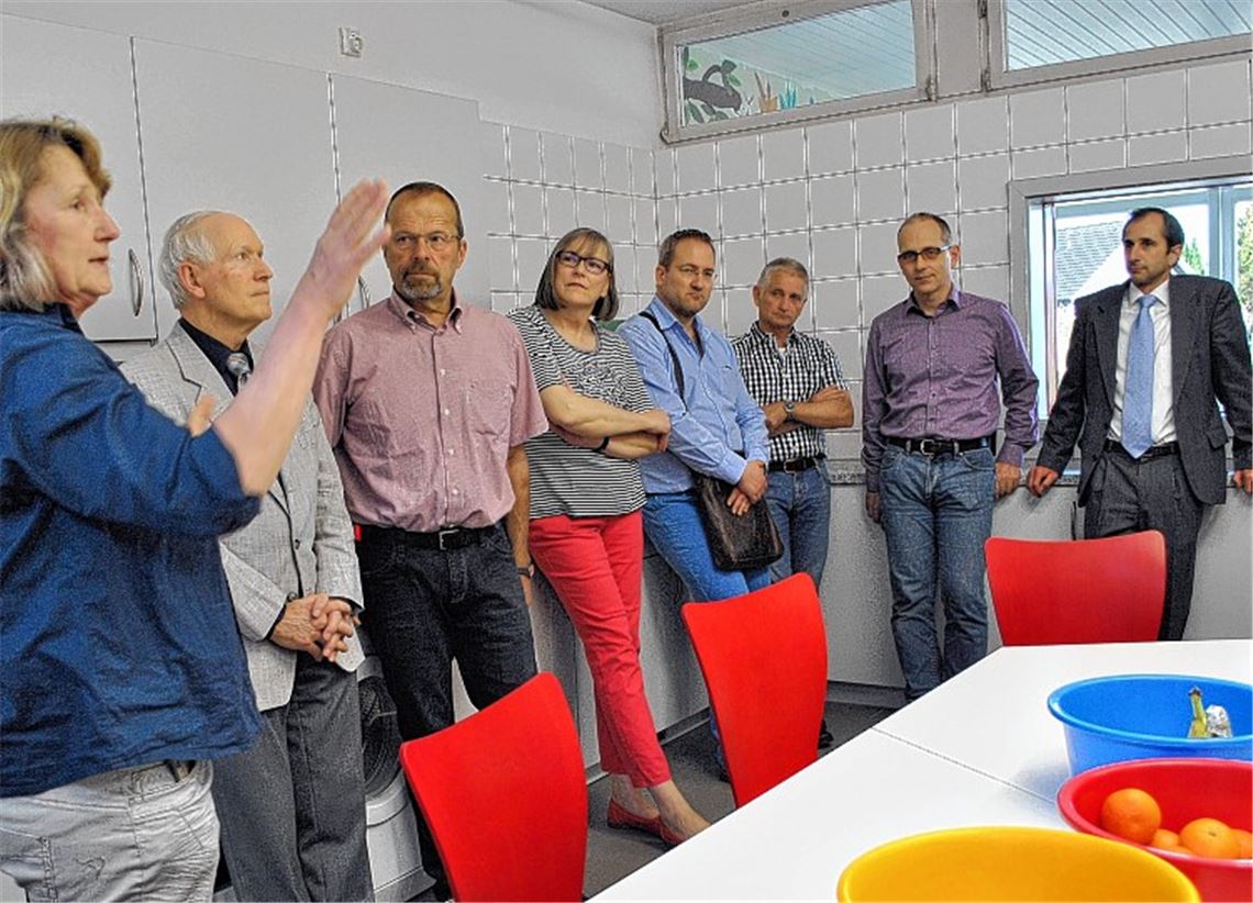 Bekenntnis zum Schulstandort: die Investition in die Schulküche.