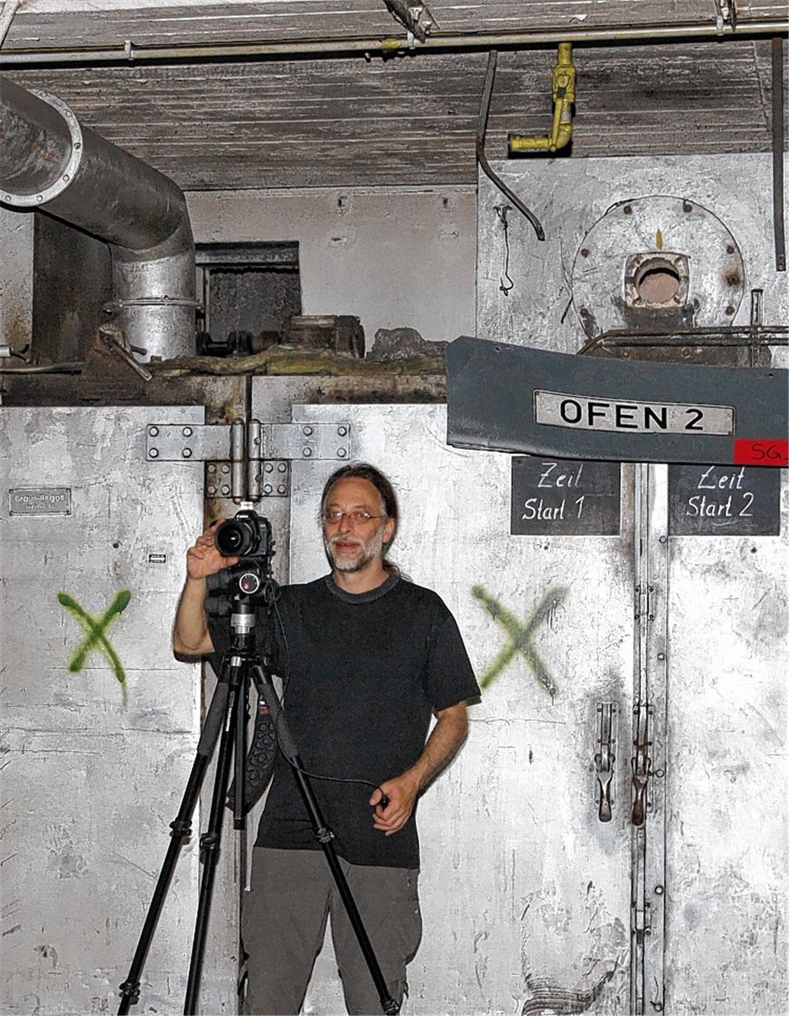 Beliebte Fotoobjekte für Thomas Brotzler: Stillgelegte Werkhallen, wie hier in der Gießerei Schenk in Maulbronn.