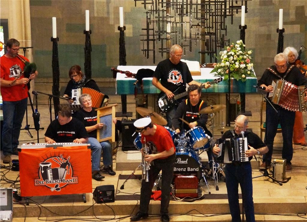 Beliebtes Ensemble: die Brenzband. Foto: p