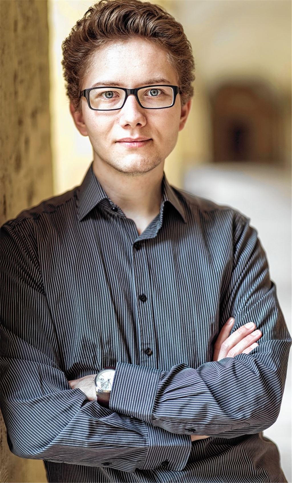 Benjamin Hartmann tritt Stipendium an