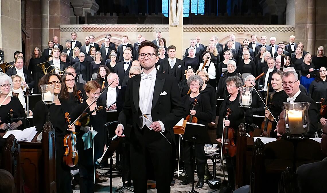 Benjamin Hartmann gelingt ein fulminanter Abschluss der Klosterkonzerte. Foto: Weber