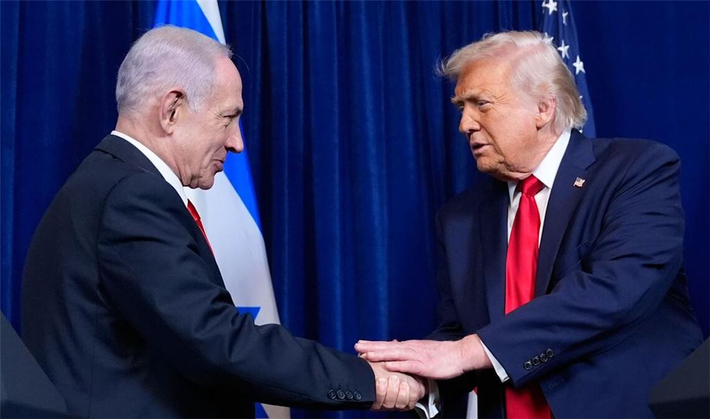 Benjamin Netanjahu (links) und Donald Trump