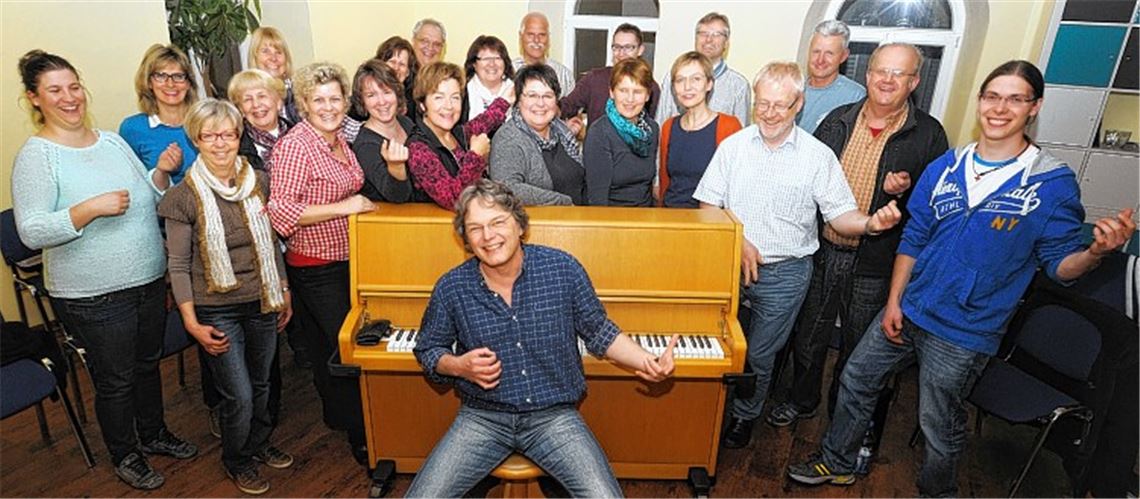 Bereit für’s Halbfinale beim SWR4-Chorduell: Ohrwurm aus Wiernsheim. 