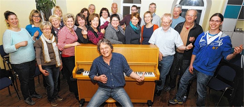 Bereit für’s Halbfinale beim SWR4-Chorduell: Ohrwurm aus Wiernsheim. 