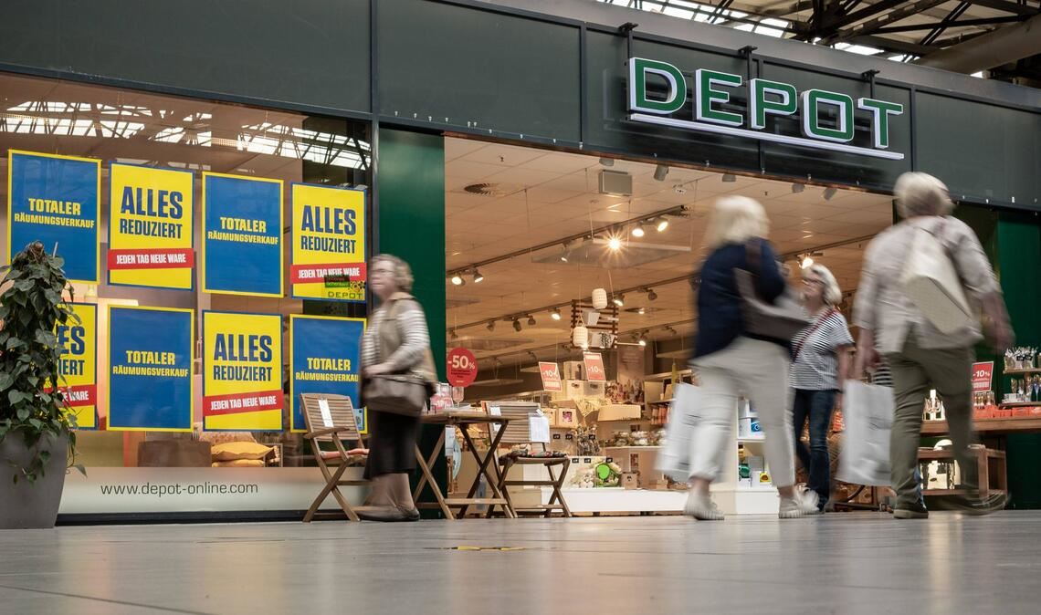 Bereits Ende 2024 musste Depot Insolvenz anmelden, nun ist es erneut soweit.