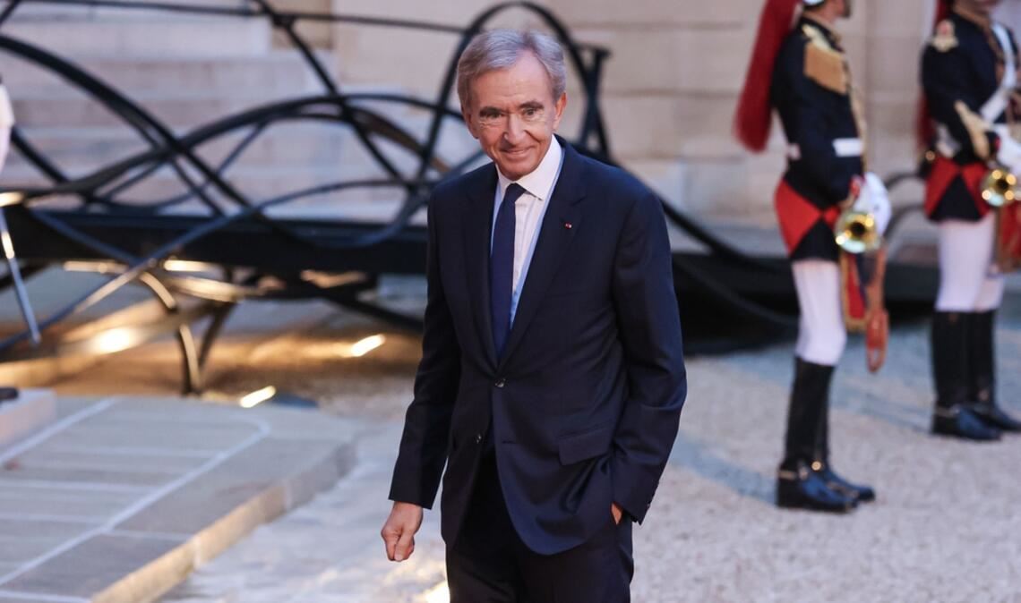 Bernard Arnault – Luxusmagnat von LVMH steigert sein Vermögen, bleibt aber einziger Europäer in den Top Ten.