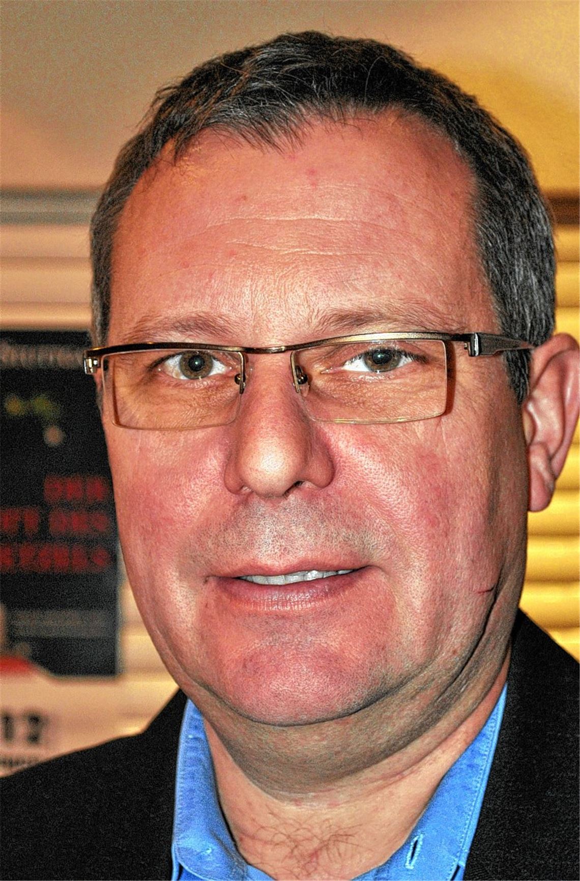 Bernd Huber organisiert die Veranstaltungsreihe Spatzabrettle