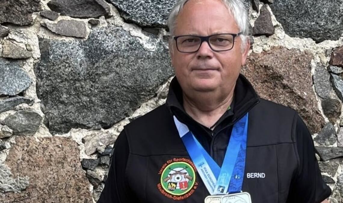 Bernd Lebherz gehört zu den besten Bogenschützen in Europa. Foto: Gabi Lebherz