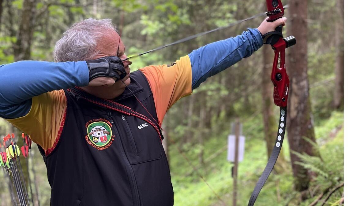 Bernd Lebherz hofft auf eine Medaille bei der Heim-Meisterschaft. Foto: privat