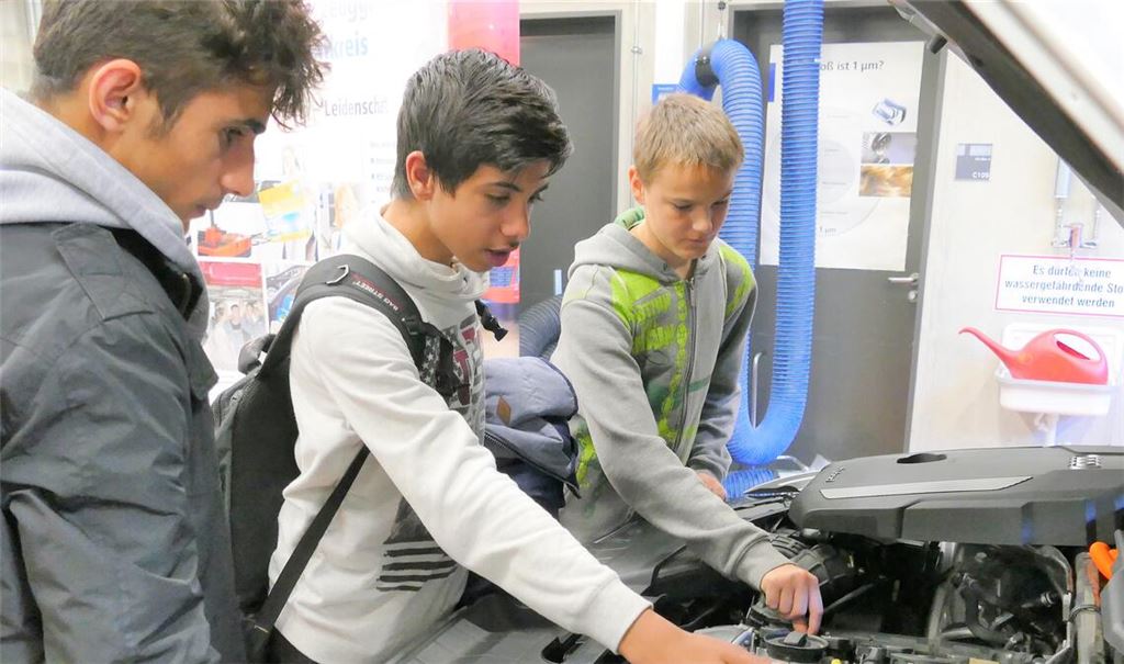 Berufsinformationstag 2017 an der Alfons-Kern-Schule Pforzheim. Foto: Archiv