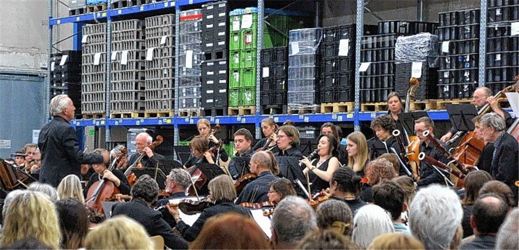 Beethoven zwischen Schwerlastregalen