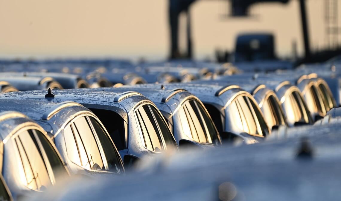 Besonders die Autoexporte in die USA sind eingebrochen (Archivbild)