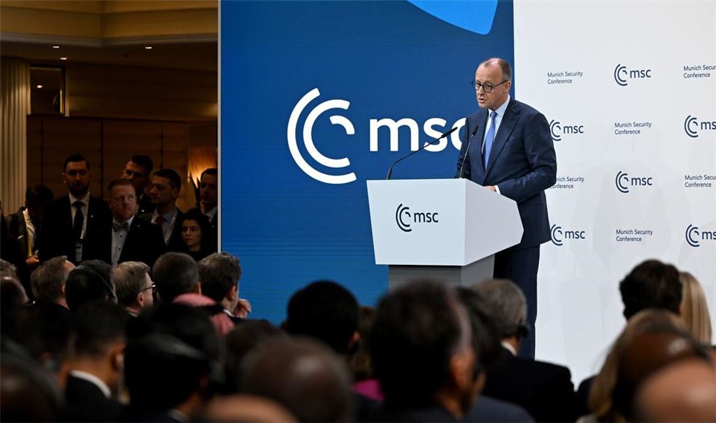 Bestätigt Gespräche über europäische nukleare Abschreckung: Bundeskanzler Friedrich Merz.