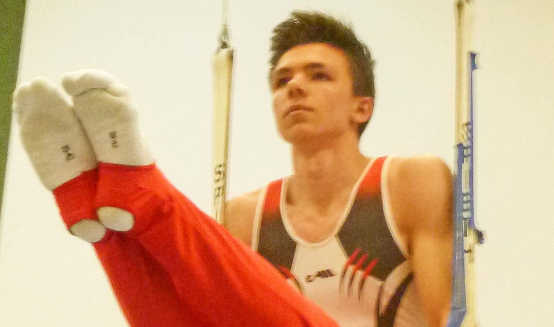 Bester Sechskämpfer des Wettkampfs: Finn Schneider von der WKG. Foto: Kiefer/privat