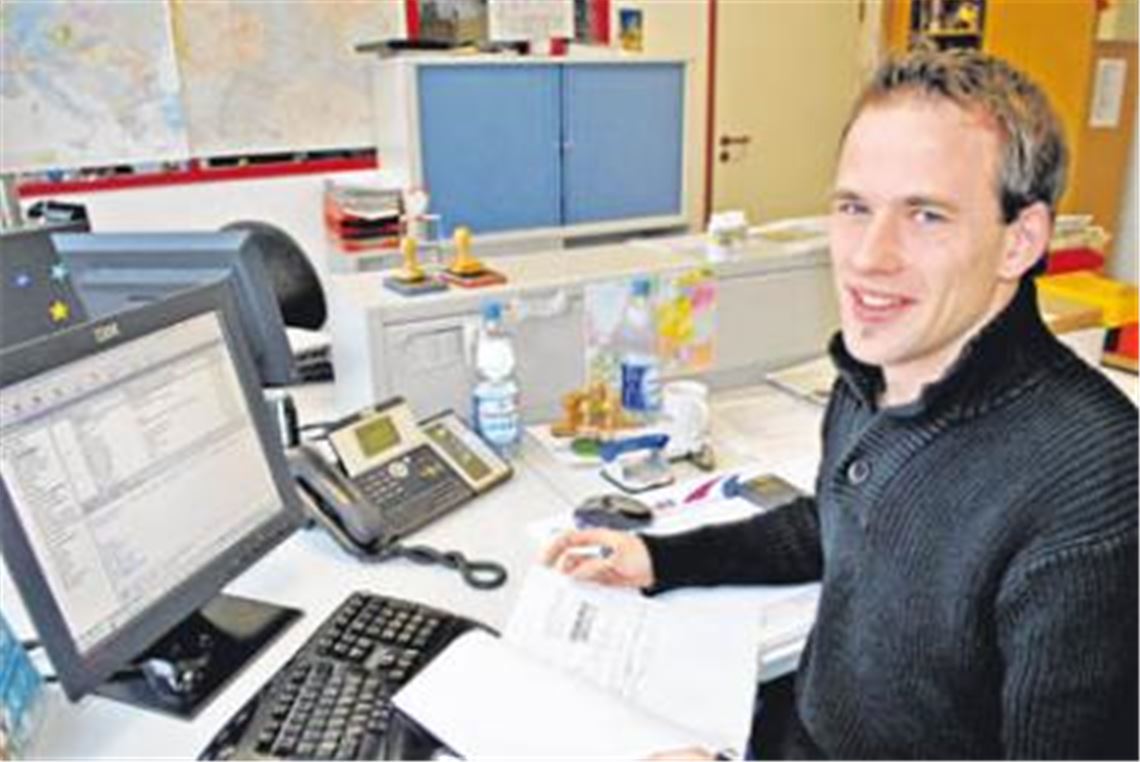 Bester im Ländle: Martin Mack von der Spedition Aupperle. Foto: Stahlfeld 