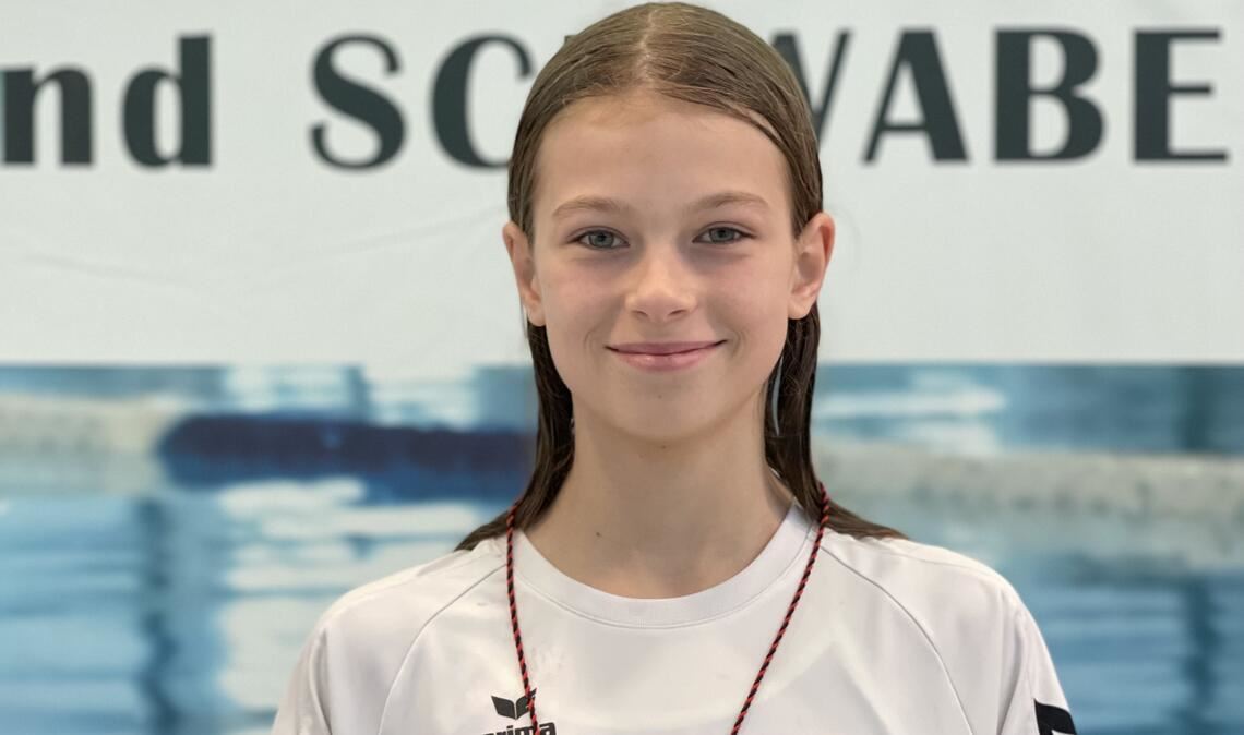 Bestzeit: Mara Schmid von den Wasserfreunden Mühlacker. 