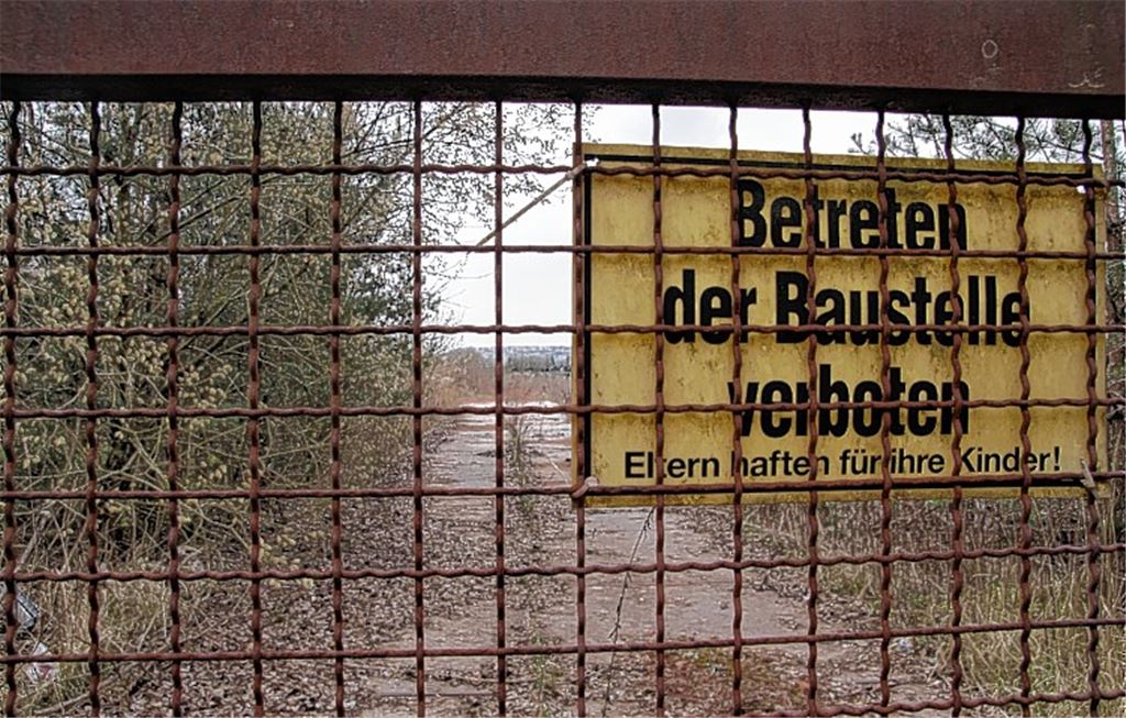 Betreten verboten – das gilt im „Ziegelhäule“ künftig auch für die Landwirtschaft.