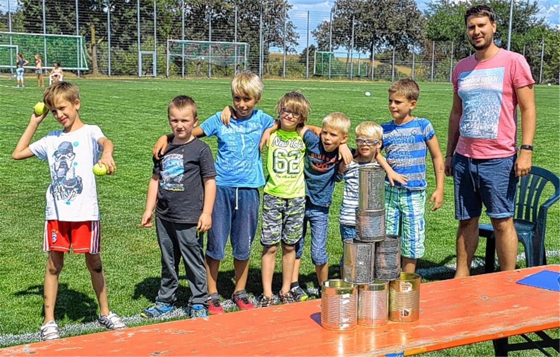 Zeltlager lässt keinen Raum für Langeweile