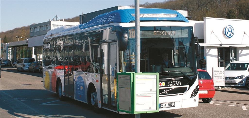 Betroffen von der Krankheits- und Quarantänewelle: der Stadtbus Mühlacker. Foto: Archiv