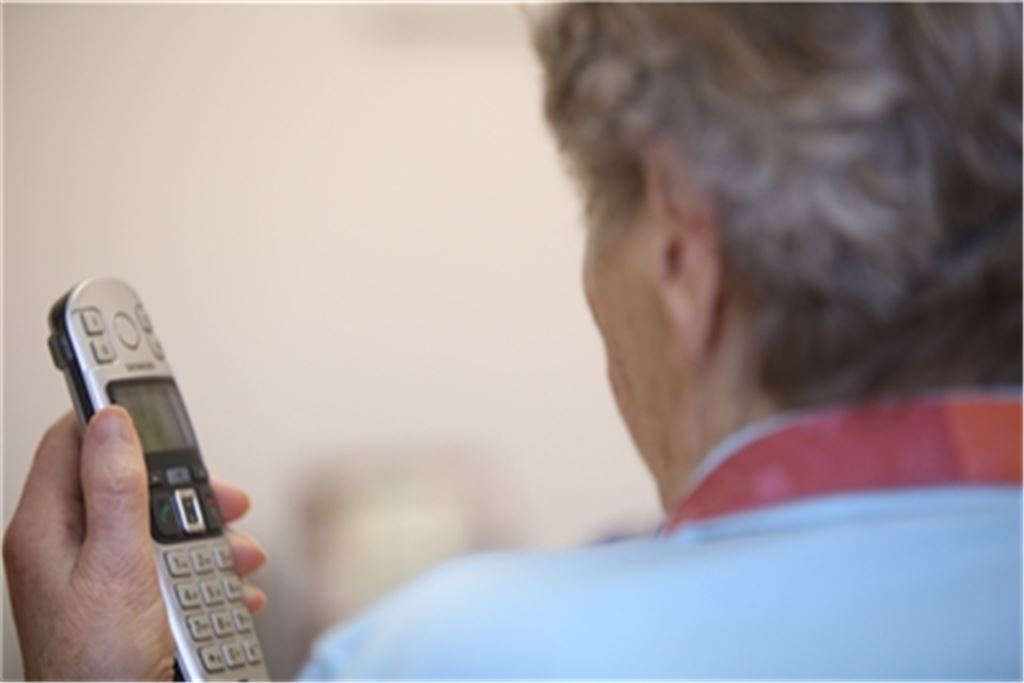 Betrug am Telefon. Symbolfoto: Huber