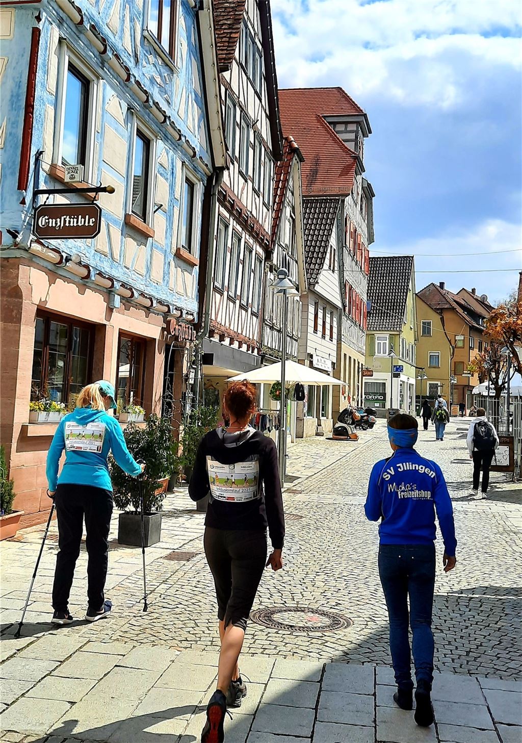 Bewegung für den guten Zweck.privat