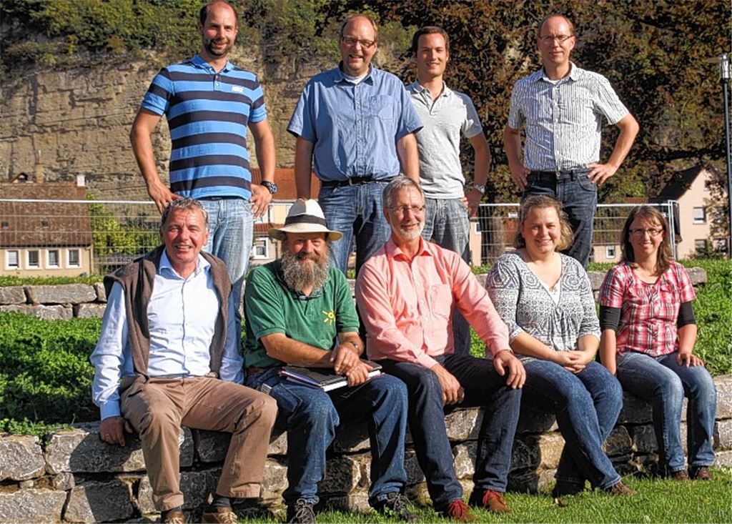 Beweisen ihren grünen Daumen auf der Gartenschau: die Gala-Bauer des Landesverbands.