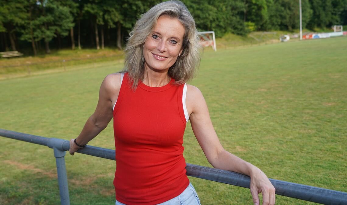 Bianca App schätzt die verbindende Kraft des Fußballs und des Vereinslebens. Foto: Roller
