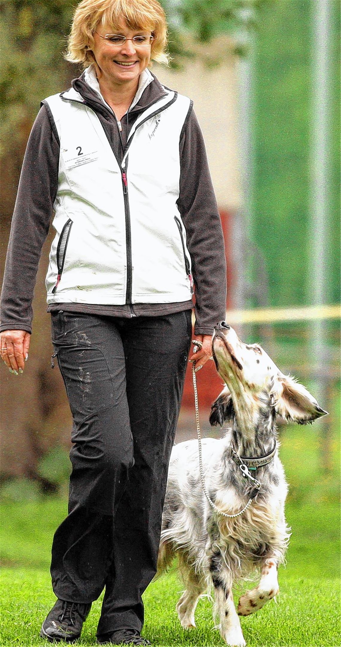 Bianca Heydegger und Shari feiern den Aufstieg in die nächste Prüfungsstufe. Foto: privat