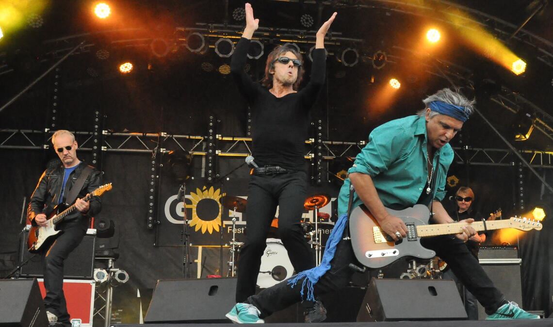 „Rolling Stones“-Coverband heizt im Musicpark Live ein „Bigger Bang“ bieten im Musicpark Live das echte „Rolling Stones“-Gefühl. Foto: privat