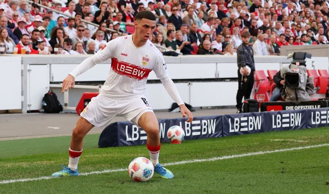 Bilal El Khannouss soll das Offensivspiel des VfB ankurbeln.