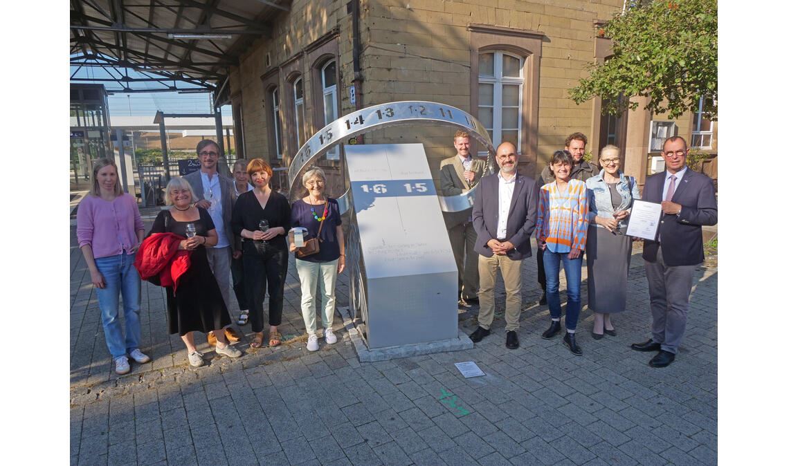 Ornamenta-Sonnenuhr für Mühlacker