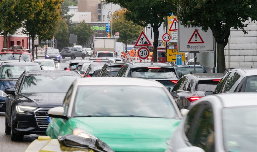 B 10-Baustelle in Mühlacker: Finale erfordert Durchhaltevermögen