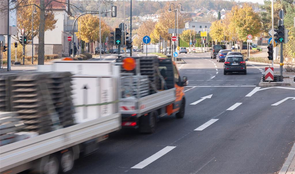 Die Sanierung der Mühlacker B10 ist abgeschlossen
