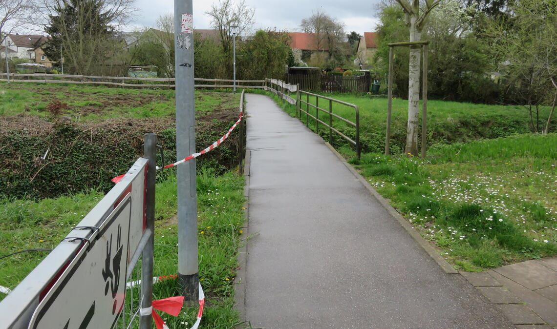 Steg wird erneuert