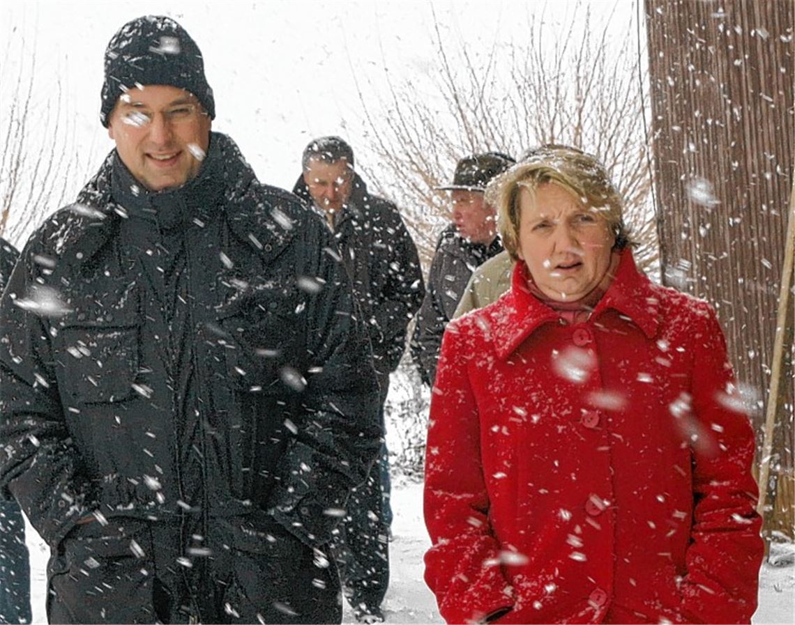 Aufgeschnappt Frostig