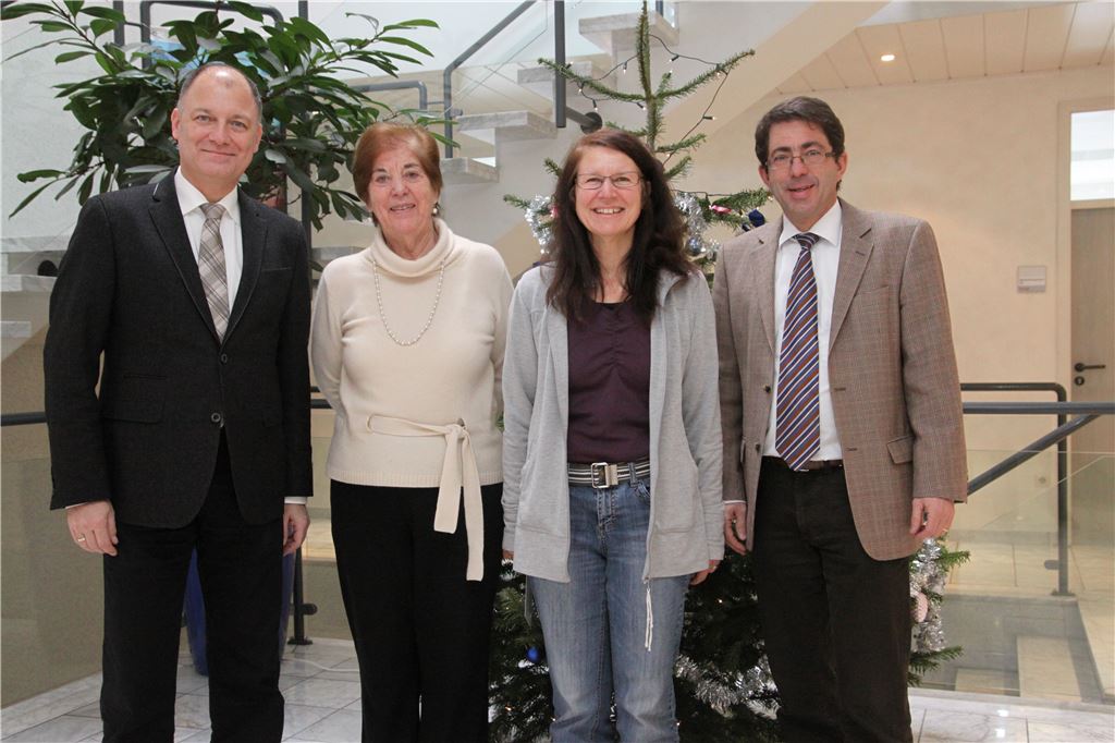 Von links: Michael Knodel, Brigitte Wetzel, Diane Weippert und Hans-Ulrich Wetzel.    (Foto: Eigner)