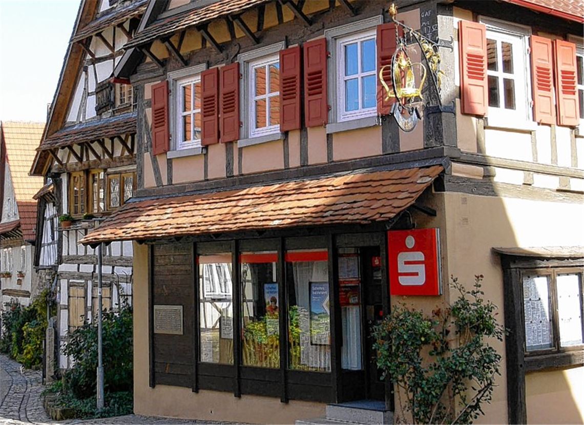 Bei der Sparkasse sind die Würfel gefallen