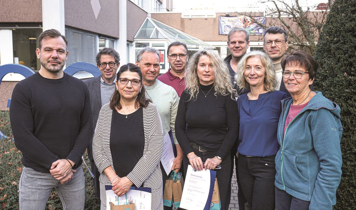 Mitarbeitende der Karl Elser GmbH geehrt