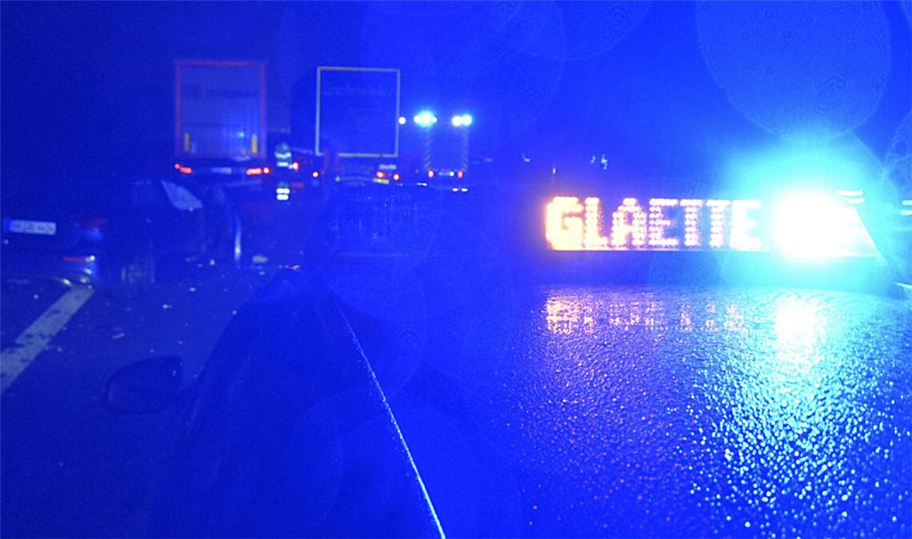 Glatteis hat die Region kalt erwischt