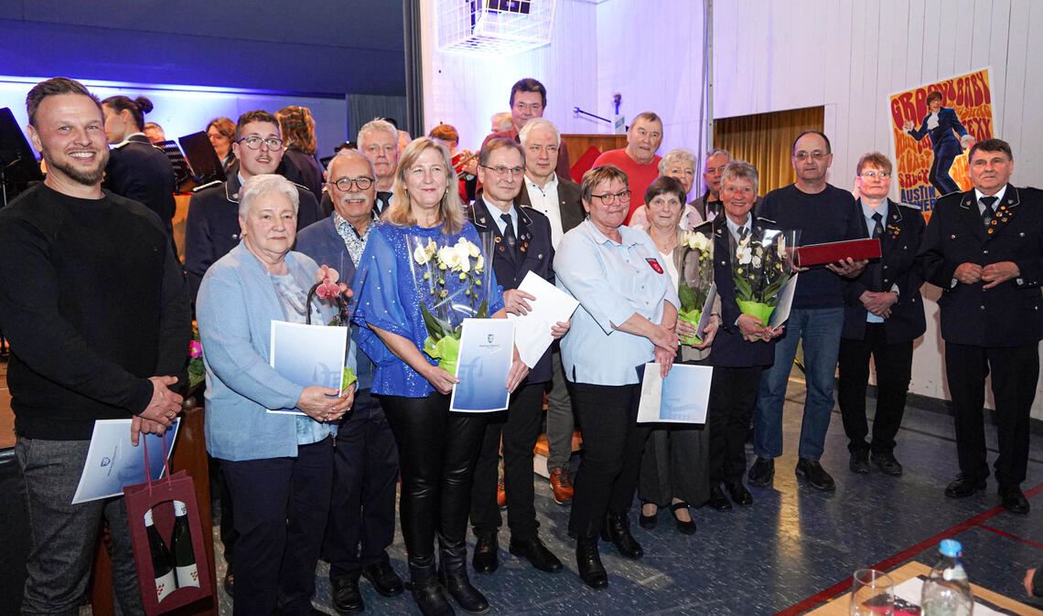MV Ölbronn ehrt seine Jubilare