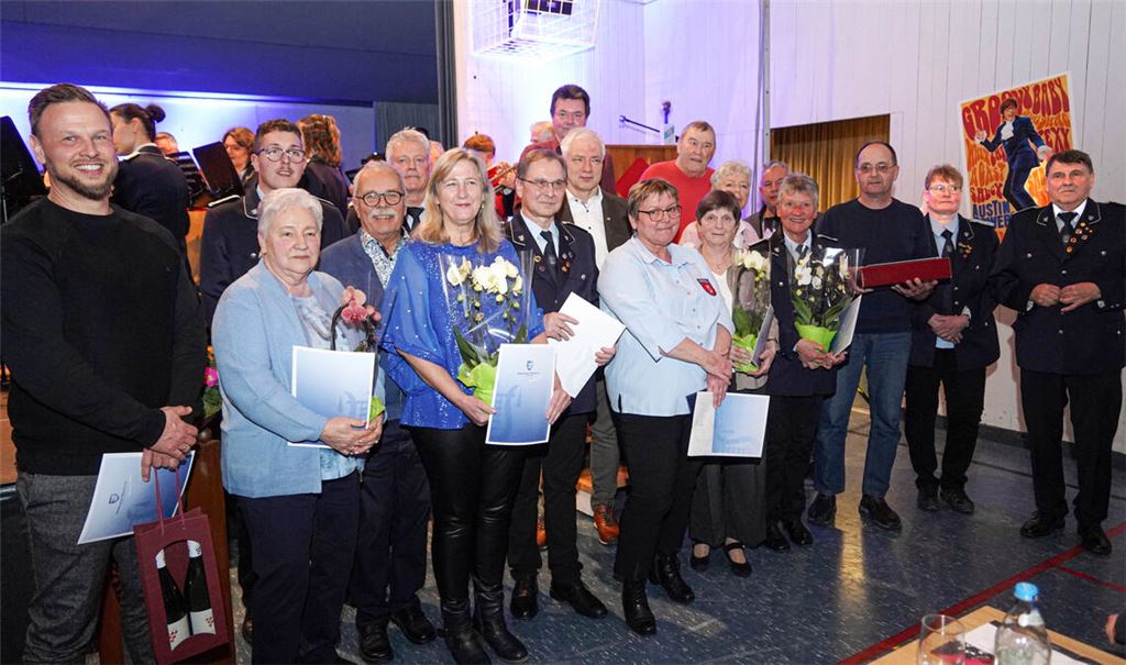 MV Ölbronn ehrt seine Jubilare
