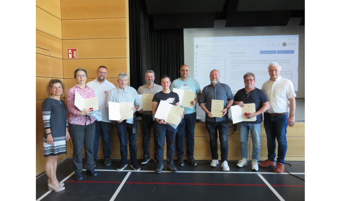 Dank und Beifall für Blutspender