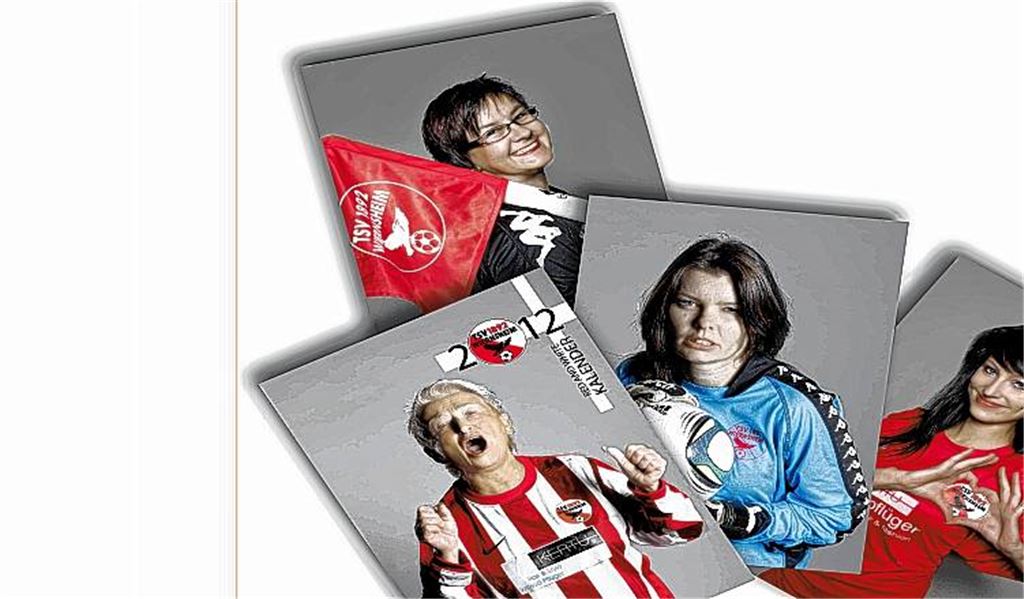 Weiblicher Charme lenkt von sportlicher Lage ab