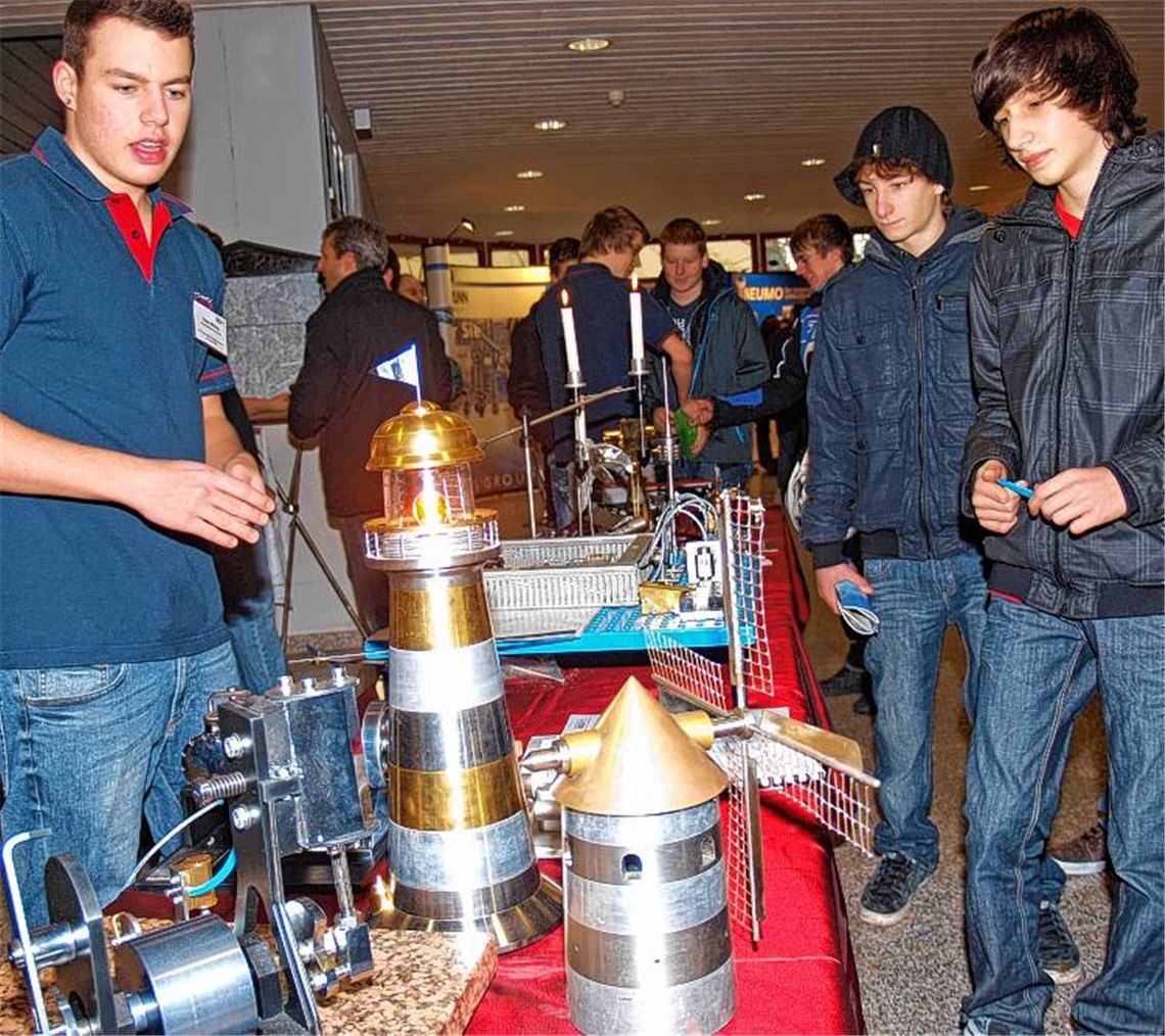 Schüler lernen Berufsbilder kennen