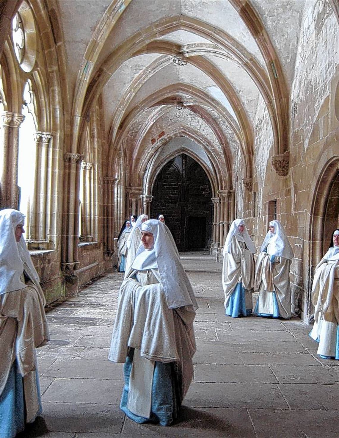 Filmstar Martina
Gedeck dreht im
Kloster Maulbronn