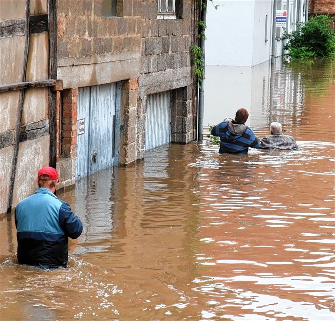 Die Hintere Gasse: Hochwassergebiet