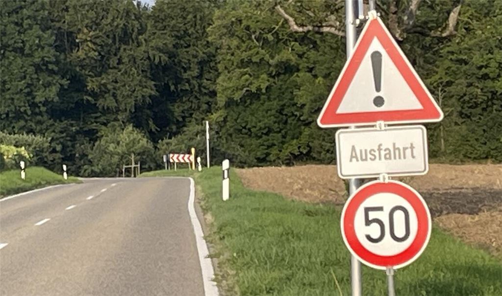 Korrekt beschildert