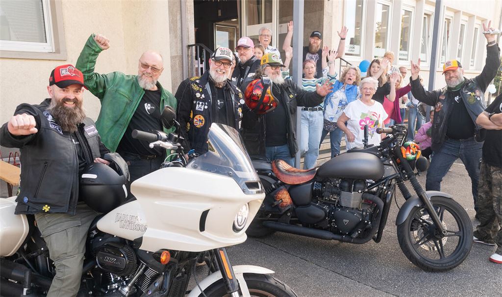 Biker unterstützen guten Zweck